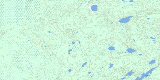 Tullibee Lake Topo Map 063O07 at 1:50,000 scale - National Topographic System of Canada (NTS) - Toporama map