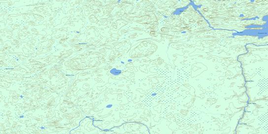 Apeganau River Topographic map 063O11 at 1:50,000 Scale