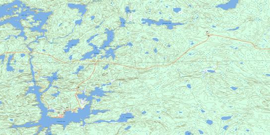 Nelson House Topo Map 063O15 at 1:50,000 scale - National Topographic System of Canada (NTS) - Toporama map