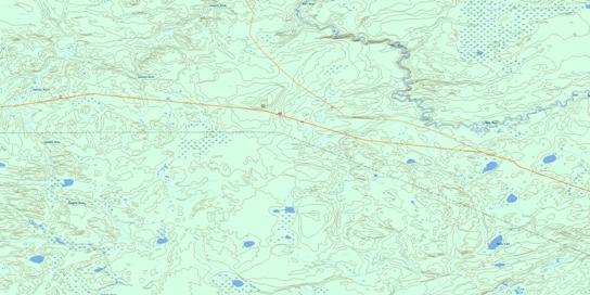 Noble Lake Topographic map 063O16 at 1:50,000 Scale
