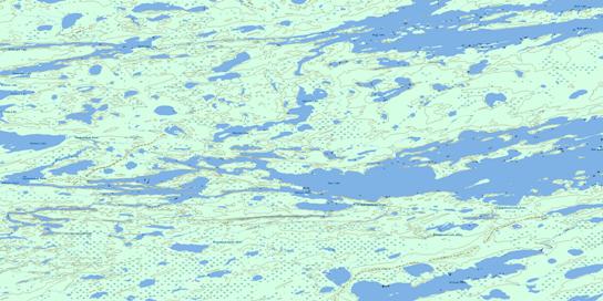 Allbright Lake Topographic map 063P01 at 1:50,000 Scale