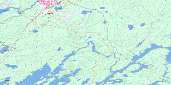 Thompson Topographic map 063P12 at 1:50,000 Scale