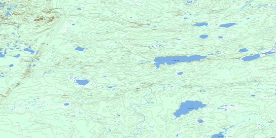 Strong Lake Topo Map 064A04 at 1:50,000 scale - National Topographic System of Canada (NTS) - Toporama map