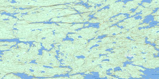 Fraser Lake Topo Map 064B13 at 1:50,000 scale - National Topographic System of Canada (NTS) - Toporama map