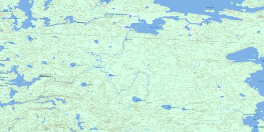 Wheatcroft Lake Topo Map 064C02 at 1:50,000 scale - National Topographic System of Canada (NTS) - Toporama map