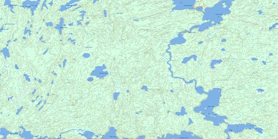 Royal Lake Topo Map 064D03 at 1:50,000 scale - National Topographic System of Canada (NTS) - Toporama map
