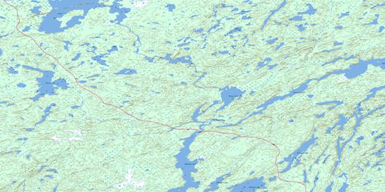 Robson Lake Topo Map 064E04 at 1:50,000 scale - National Topographic System of Canada (NTS) - Toporama map