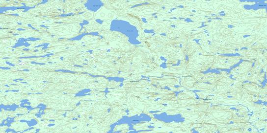 James Lake Topo Map 064G05 at 1:50,000 scale - National Topographic System of Canada (NTS) - Toporama map