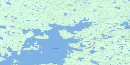 Hammond Point Topo Map 064G09 at 1:50,000 scale - National Topographic System of Canada (NTS) - Toporama map