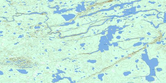 Little Sand Lake Topo Map 064G15 at 1:50,000 scale - National Topographic System of Canada (NTS) - Toporama map