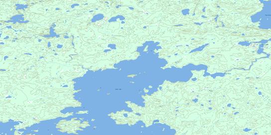 Mcleod Peninsula Topographic map 064H04 at 1:50,000 Scale