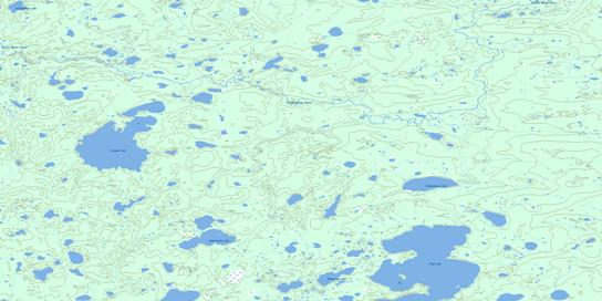 Freeman Lake Topo Map 064H08 at 1:50,000 scale - National Topographic System of Canada (NTS) - Toporama map