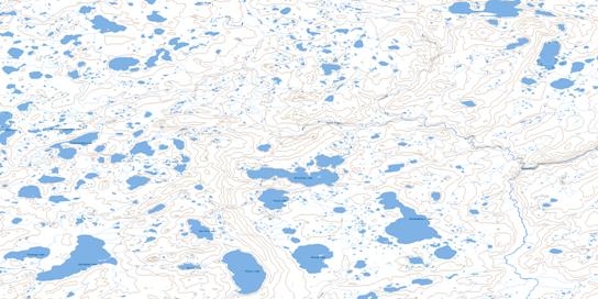 Rusnak Lake Topo Map 064H09 at 1:50,000 scale - National Topographic System of Canada (NTS) - Toporama map