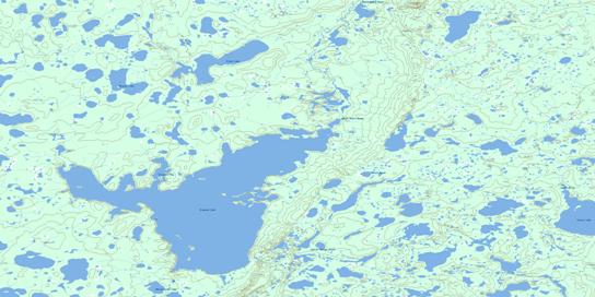 Etawney Lake Topo Map 064H15 at 1:50,000 scale - National Topographic System of Canada (NTS) - Toporama map