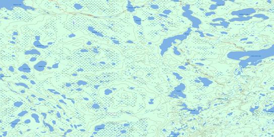 Allan Lake Topo Map 064I02 at 1:50,000 scale - National Topographic System of Canada (NTS) - Toporama map