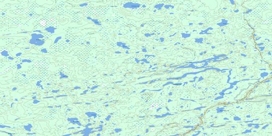 Gimby Lake Topographic map 064J02 at 1:50,000 Scale
