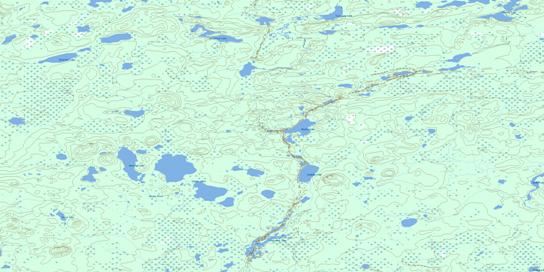 Cheyne Lakes Topo Map 064J06 at 1:50,000 scale - National Topographic System of Canada (NTS) - Toporama map