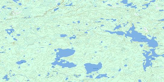Kinsman Lake Topo Map 064J07 at 1:50,000 scale - National Topographic System of Canada (NTS) - Toporama map