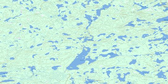 Shewfelt Lake Topographic map 064J10 at 1:50,000 Scale