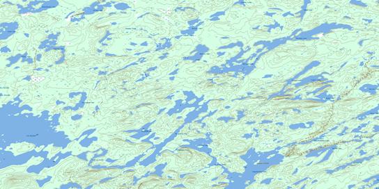 Chipewyan Falls Topographic map 064K11 at 1:50,000 Scale