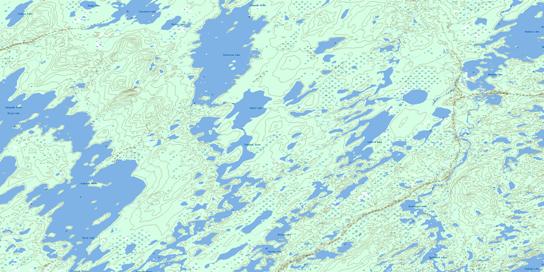 Patterson Lake Topo Map 064M16 at 1:50,000 scale - National Topographic System of Canada (NTS) - Toporama map