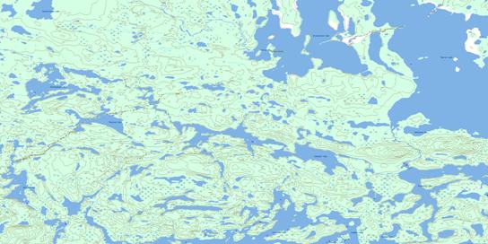 Schacht Lake Topo Map 064O02 at 1:50,000 scale - National Topographic System of Canada (NTS) - Toporama map