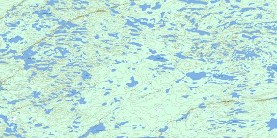 Calder Lake Topo Map 064O06 at 1:50,000 scale - National Topographic System of Canada (NTS) - Toporama map