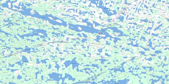 Askey Lake Topo Map 064O10 at 1:50,000 scale - National Topographic System of Canada (NTS) - Toporama map