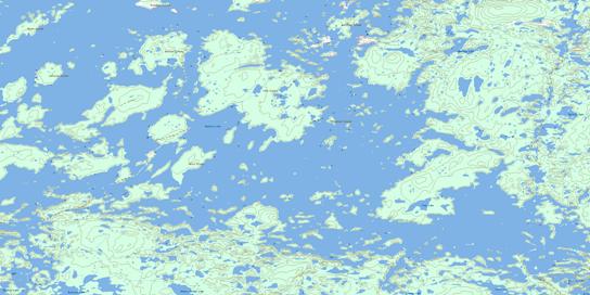 Todd Island Topo Map 064O13 at 1:50,000 scale - National Topographic System of Canada (NTS) - Toporama map