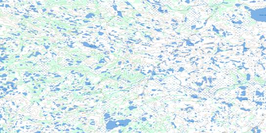Abbott Lake Topo Map 064P11 at 1:50,000 scale - National Topographic System of Canada (NTS) - Toporama map