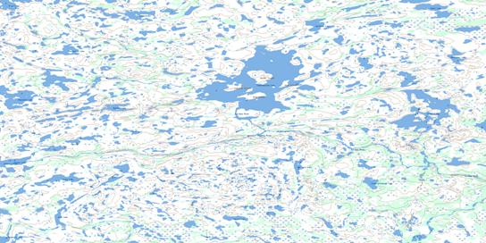 Commonwealth Lake Topo Map 064P14 at 1:50,000 scale - National Topographic System of Canada (NTS) - Toporama map