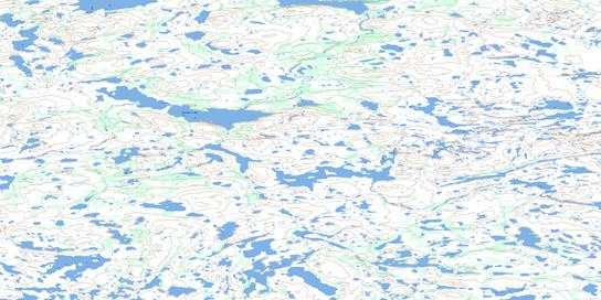 Malaher Lake Topo Map 065A03 at 1:50,000 scale - National Topographic System of Canada (NTS) - Toporama map