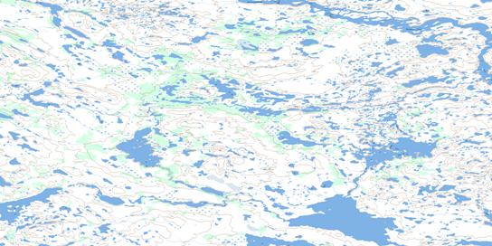 No Title Topo Map 065A08 at 1:50,000 scale - National Topographic System of Canada (NTS) - Toporama map