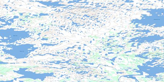 Hopton Lake Topo Map 065A10 at 1:50,000 scale - National Topographic System of Canada (NTS) - Toporama map