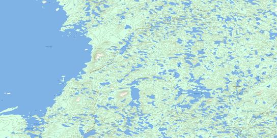 Roosevelt Lake Topo Map 065C04 at 1:50,000 scale - National Topographic System of Canada (NTS) - Toporama map