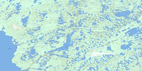 Gale Lake Topo Map 065C05 at 1:50,000 scale - National Topographic System of Canada (NTS) - Toporama map