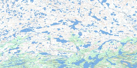 Simons Lake Topo Map 065C09 at 1:50,000 scale - National Topographic System of Canada (NTS) - Toporama map