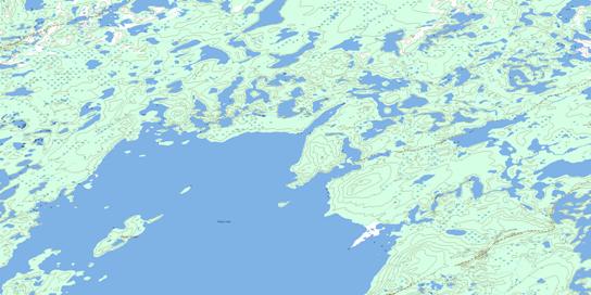 Simons Island Topo Map 065D09 at 1:50,000 scale - National Topographic System of Canada (NTS) - Toporama map