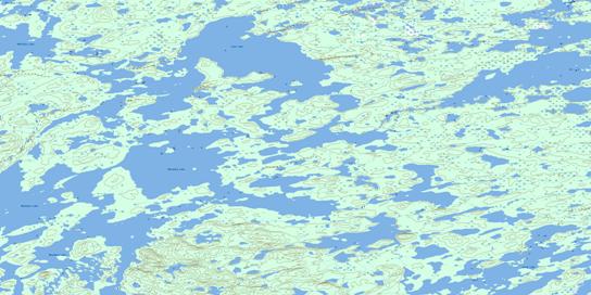 Lone Lake Topo Map 065D12 at 1:50,000 scale - National Topographic System of Canada (NTS) - Toporama map