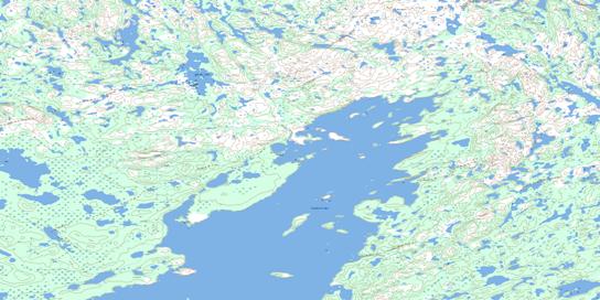 Kakoot Lake Topo Map 065D15 at 1:50,000 scale - National Topographic System of Canada (NTS) - Toporama map