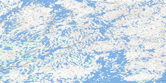 Kakarmik Lake Topo Map 065E10 at 1:50,000 scale - National Topographic System of Canada (NTS) - Toporama map