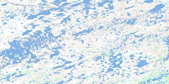 Nixon Lake Topographic map 065E12 at 1:50,000 Scale