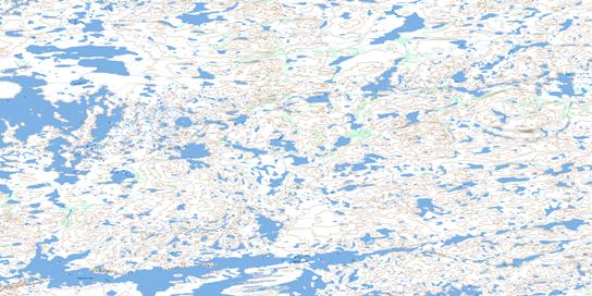 No Title Topo Map 065E13 at 1:50,000 scale - National Topographic System of Canada (NTS) - Toporama map