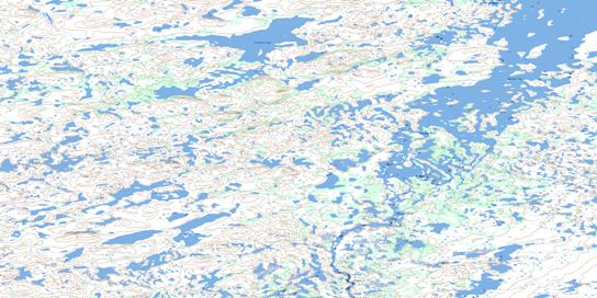 No Title Topo Map 065E14 at 1:50,000 scale - National Topographic System of Canada (NTS) - Toporama map