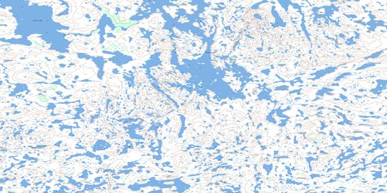 Mccourt Lake Topo Map 065F01 at 1:50,000 scale - National Topographic System of Canada (NTS) - Toporama map