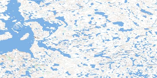 Black Fly Cove Topo Map 065F02 at 1:50,000 scale - National Topographic System of Canada (NTS) - Toporama map