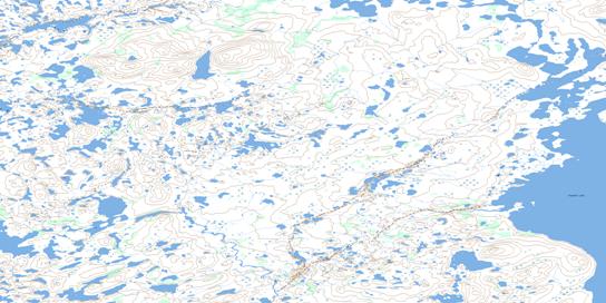 No Title Topo Map 065F04 at 1:50,000 scale - National Topographic System of Canada (NTS) - Toporama map