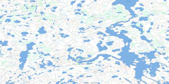 Dimma Lake Topo Map 065F10 at 1:50,000 scale - National Topographic System of Canada (NTS) - Toporama map
