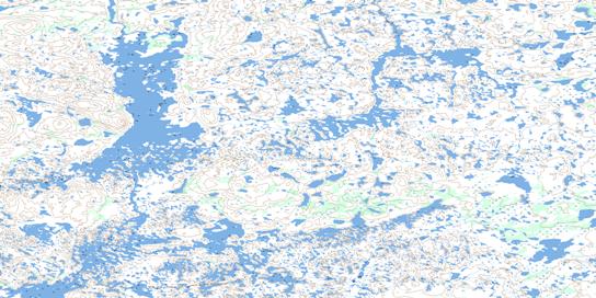 No Title Topo Map 065F14 at 1:50,000 scale - National Topographic System of Canada (NTS) - Toporama map