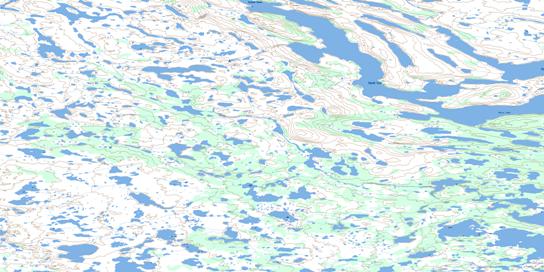 Ducker Lake Topo Map 065G01 at 1:50,000 scale - National Topographic System of Canada (NTS) - Toporama map